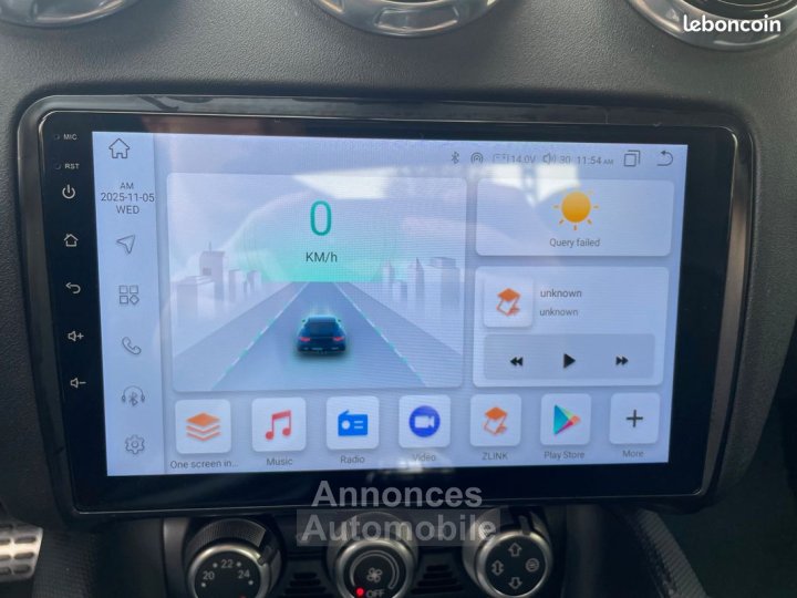 Audi TT coupe 20 tfsi 210ch s-line sieges cuir alcantara chauffants apple carplay audio bose - 7