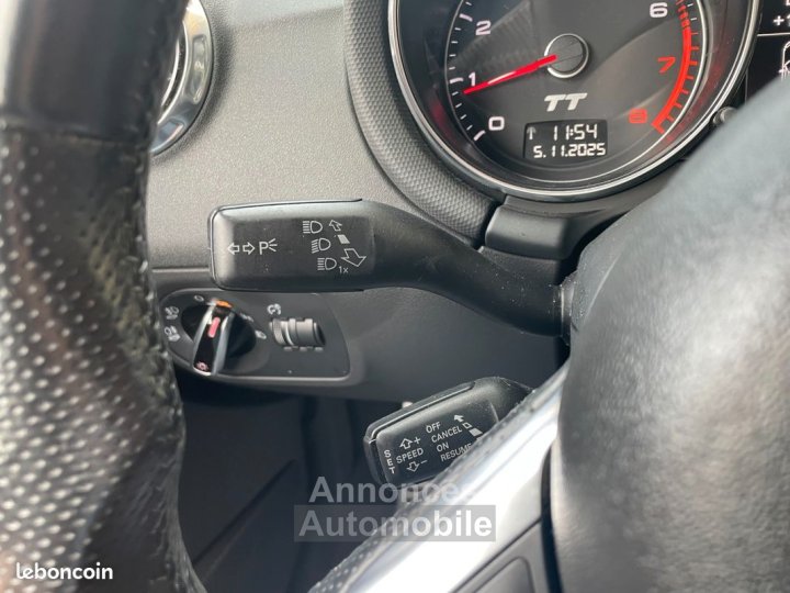 Audi TT coupe 20 tfsi 210ch s-line sieges cuir alcantara chauffants apple carplay audio bose - 20