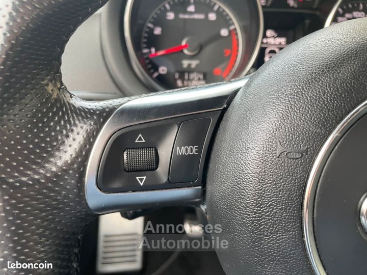 Audi TT coupe 20 tfsi 210ch s-line sieges cuir alcantara chauffants apple carplay audio bose - 21