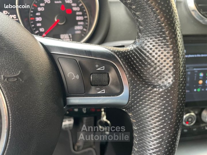 Audi TT coupe 20 tfsi 210ch s-line sieges cuir alcantara chauffants apple carplay audio bose - 22