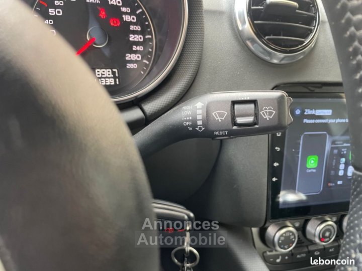 Audi TT coupe 20 tfsi 210ch s-line sieges cuir alcantara chauffants apple carplay audio bose - 23