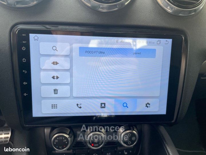 Audi TT coupe 20 tfsi 210ch s-line sieges cuir alcantara chauffants apple carplay audio bose - 26