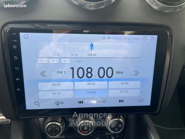 Audi TT coupe 20 tfsi 210ch s-line sieges cuir alcantara chauffants apple carplay audio bose - 27