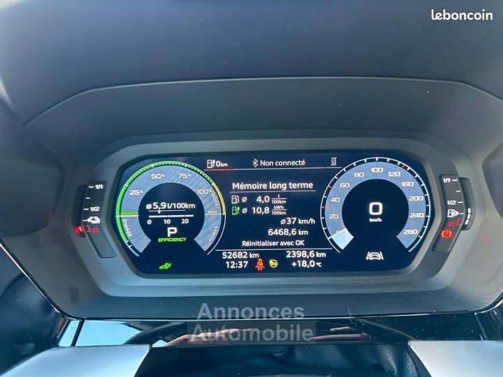 Audi A3 Sportback 40 tfsie 204ch business line hybrid s-tronic - 12