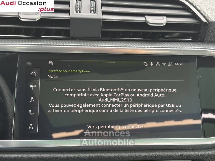 Audi Q3 35 TFSI 150 ch S tronic 7 S line plus - 14