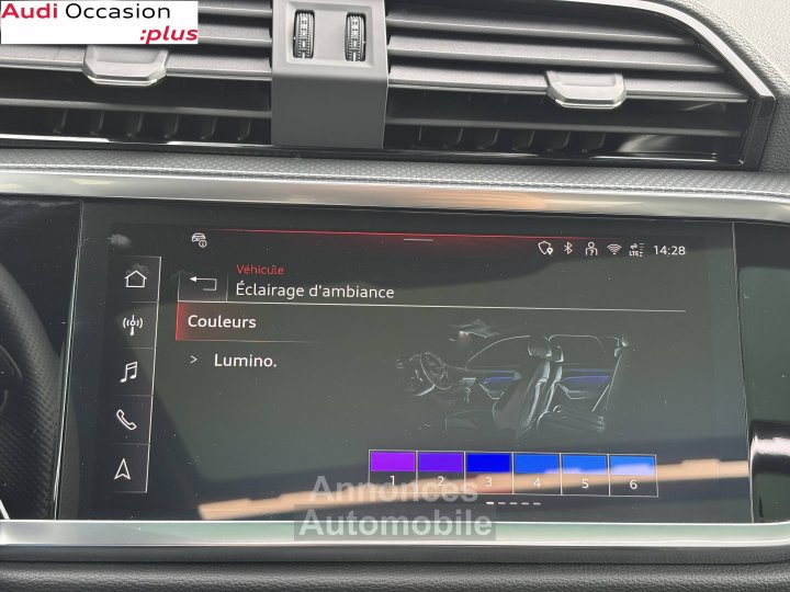 Audi Q3 35 TFSI 150 ch S tronic 7 S line plus - 16
