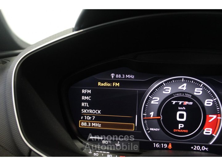 Audi TT RS Coup&eacute; Quattro 25 TFSI - 400 - BV S-tronic COUPE 2017  - PAS DE FAP - 25