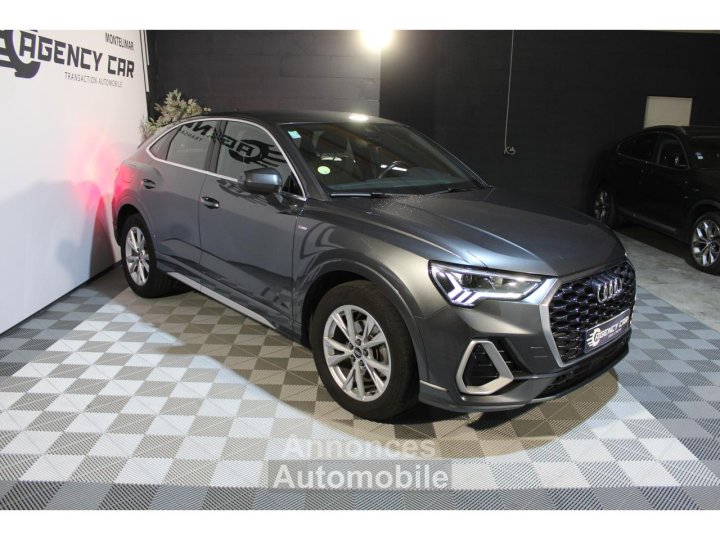 Audi Q3 Sportback S-line 35 TDI 150ch - Gris Daytona - 2