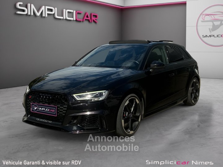 Audi RS3 SPORTBACK 8V2 25 TFSI 400 QUATTRO - Toit Ouvrant - Bang Olufsen - Caméra - RS Design - GARANTIE 12 MOIS - 4