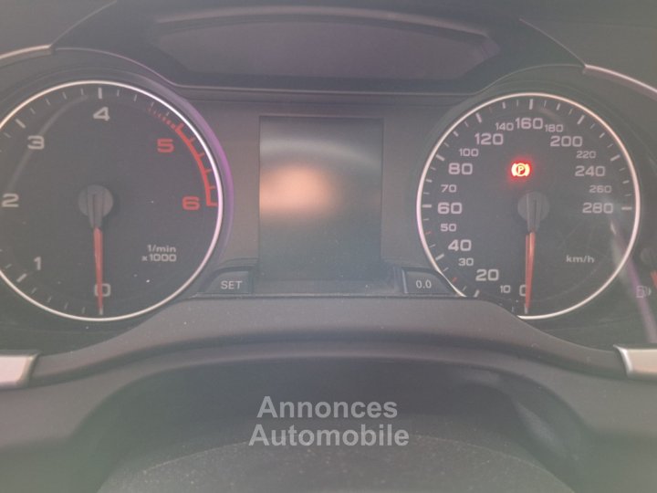 Audi A4 BERLINE 20l TDI 143 ch ~ Aide au Stationnement ~ R&eacute;gulateur de Vitesse ~ GPS ~ Clim auto - 12