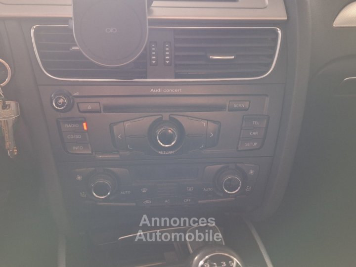 Audi A4 BERLINE 20l TDI 143 ch ~ Aide au Stationnement ~ R&eacute;gulateur de Vitesse ~ GPS ~ Clim auto - 16