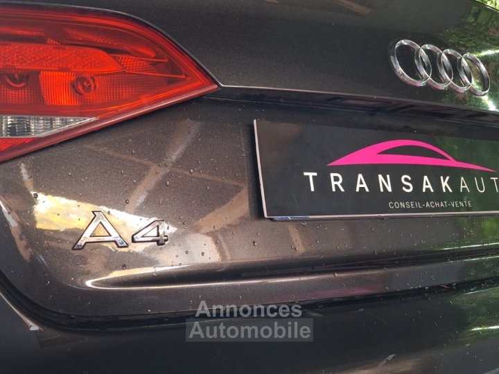 Audi A4 BERLINE 20l TDI 143 ch ~ Aide au Stationnement ~ R&eacute;gulateur de Vitesse ~ GPS ~ Clim auto - 40