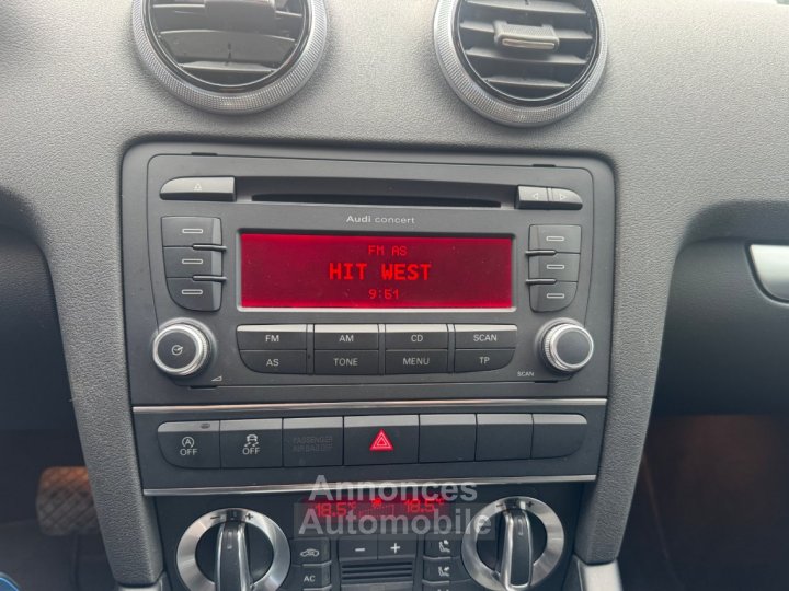 Audi A3 II 20 TDI 140ch DPF Start/Stop Ambiente S tronic 6 - 13