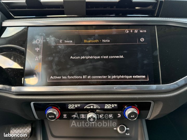 Audi Q3 15 150ch business line carplay cam&eacute;ra de recul - 26