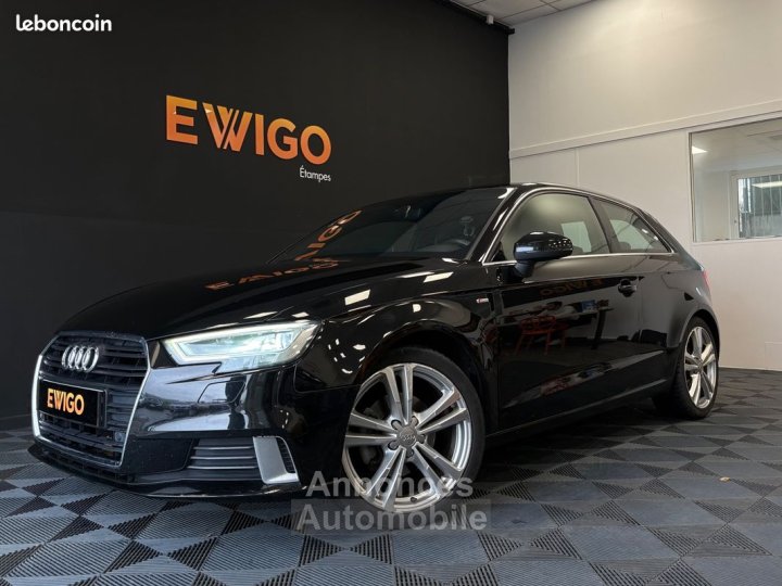 Audi A3 Sportback 14l cod tfsi 150ch s-line carplay radars av&ar sellerie semi cuir - 1
