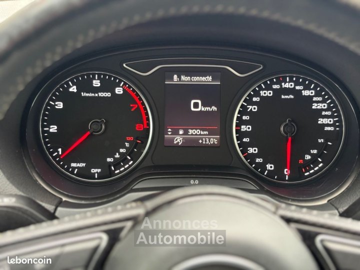 Audi A3 Sportback 14l cod tfsi 150ch s-line carplay radars av&ar sellerie semi cuir - 12