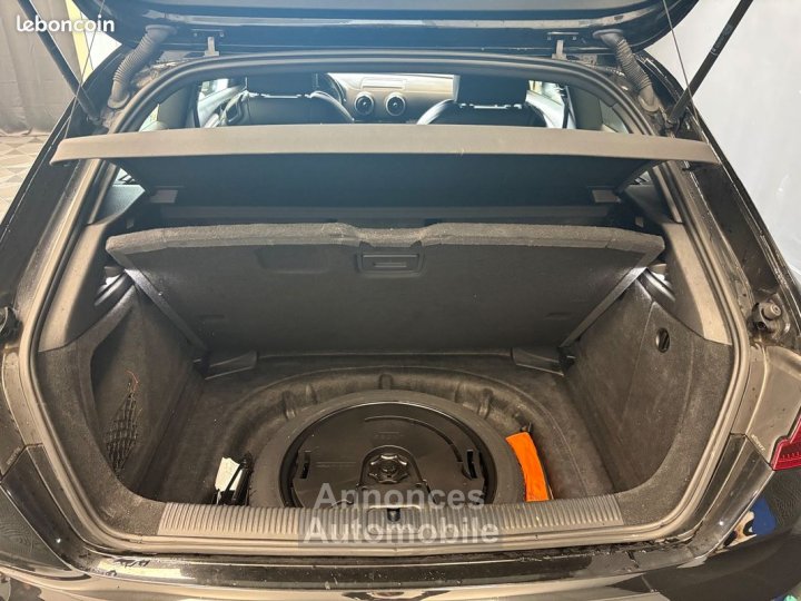 Audi A3 Sportback 14l cod tfsi 150ch s-line carplay radars av&ar sellerie semi cuir - 13