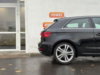 Audi A3 Sportback 14l cod tfsi 150ch s-line carplay radars av&ar sellerie semi cuir   - 22