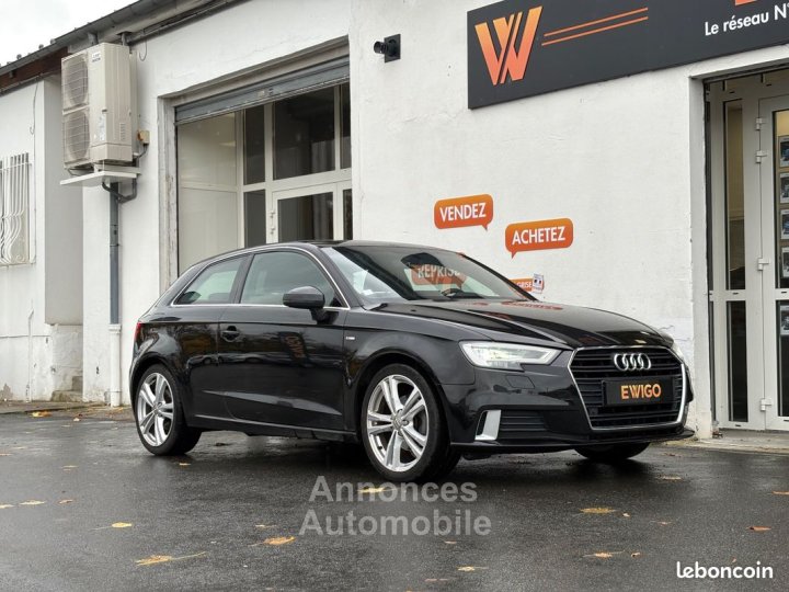 Audi A3 Sportback 14l cod tfsi 150ch s-line carplay radars av&ar sellerie semi cuir - 25
