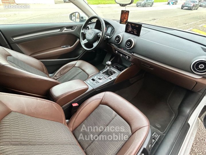 Audi A3 Sportback 20 tdi 150 ambiente-bvm-camera de recul-avertisseur angles mort-garantie 6 mois - 17