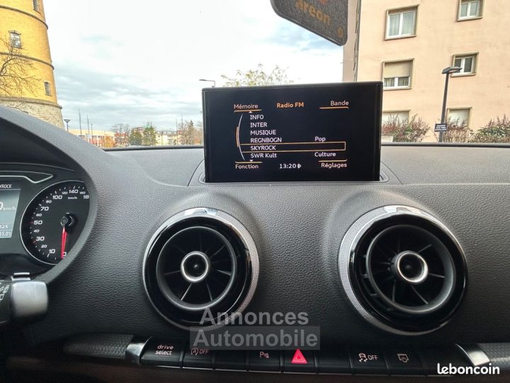 Audi A3 Sportback 20 tdi 150 ambiente-bvm-camera de recul-avertisseur angles mort-garantie 6 mois - 21