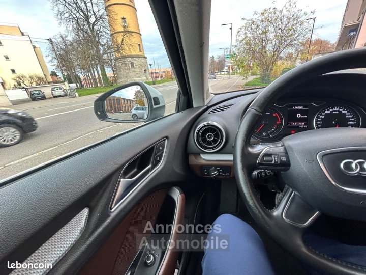 Audi A3 Sportback 20 tdi 150 ambiente-bvm-camera de recul-avertisseur angles mort-garantie 6 mois - 24