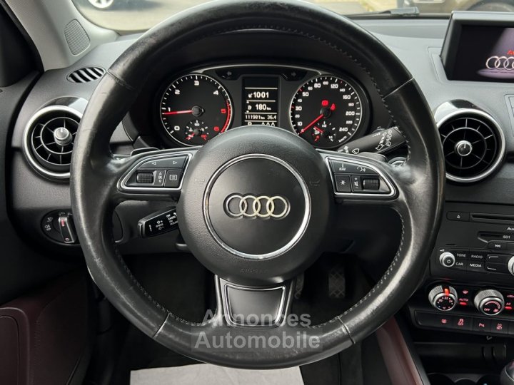 Audi A1 Sportback AMBITION LUXE 16 TDI 90 Cv 1ERE MAIN / BOITE AUTOMATIQUE 5 PORTES - GARANTIE 1 AN - 18