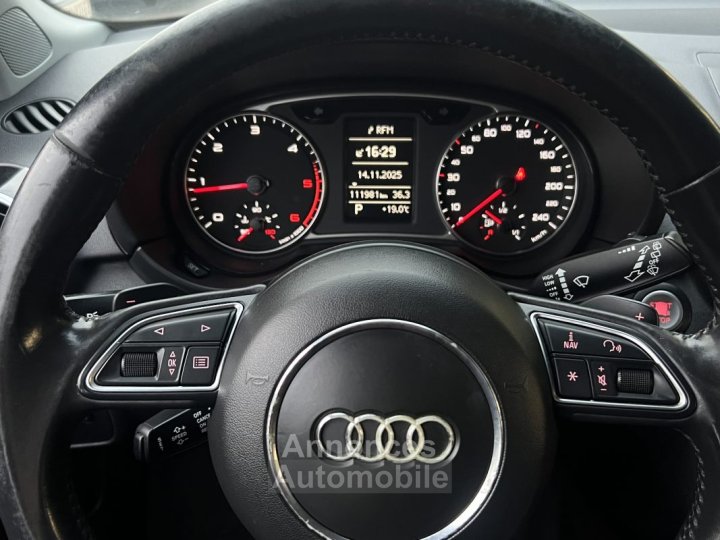 Audi A1 Sportback AMBITION LUXE 16 TDI 90 Cv 1ERE MAIN / BOITE AUTOMATIQUE 5 PORTES - GARANTIE 1 AN - 19