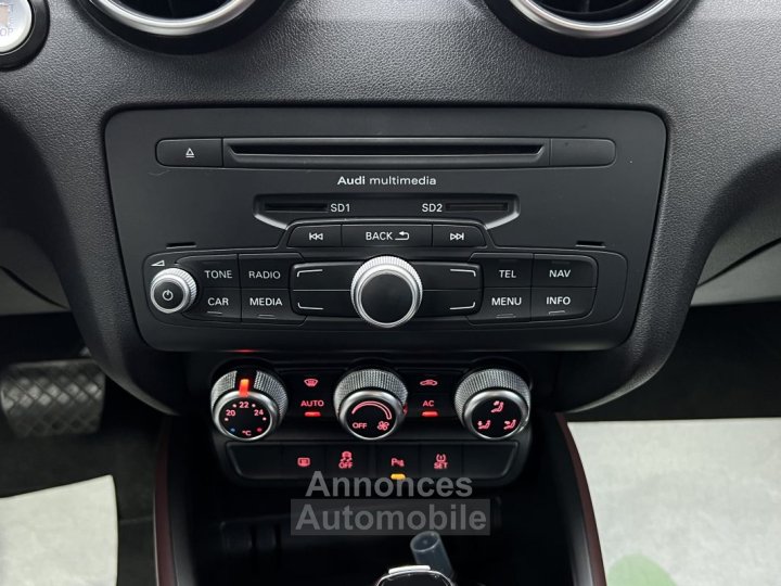 Audi A1 Sportback AMBITION LUXE 16 TDI 90 Cv 1ERE MAIN / BOITE AUTOMATIQUE 5 PORTES - GARANTIE 1 AN - 30