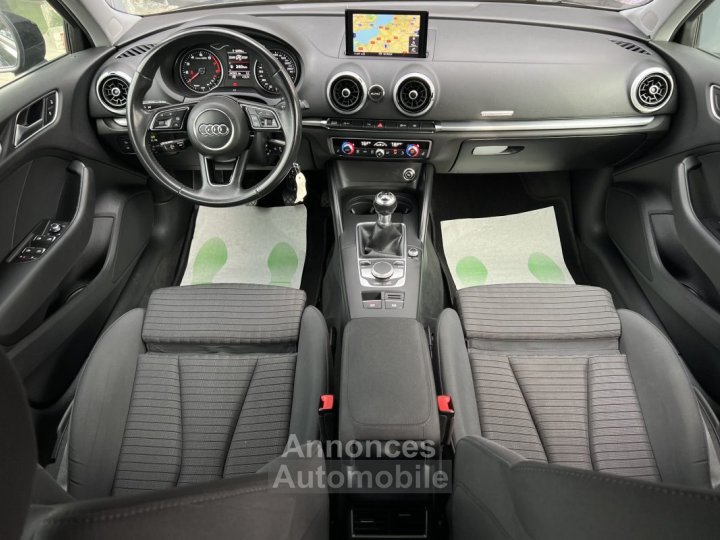 Audi A3 Sportback III PHASE 2 10 TFSI 115 Cv 1ERE MAIN / GPS CRIT AIR 2 5 PORTES - GARANTIE 1 AN - 12