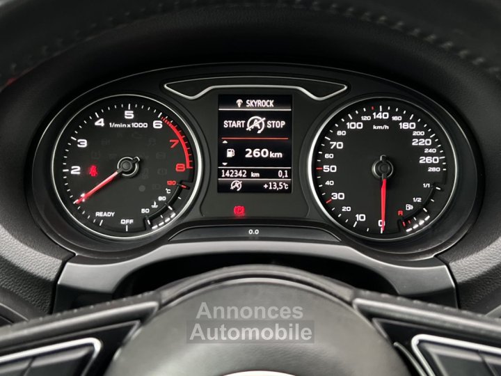 Audi A3 Sportback III PHASE 2 10 TFSI 115 Cv 1ERE MAIN / GPS CRIT AIR 2 5 PORTES - GARANTIE 1 AN - 24