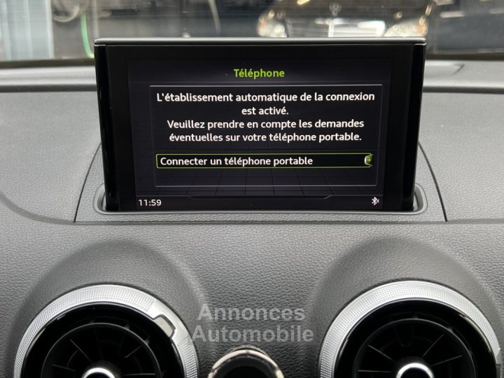 Audi A3 Sportback III PHASE 2 10 TFSI 115 Cv 1ERE MAIN / GPS CRIT AIR 2 5 PORTES - GARANTIE 1 AN - 29