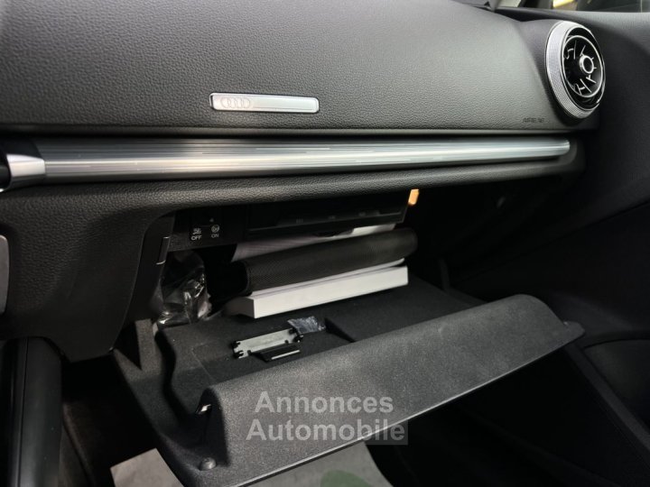 Audi A3 Sportback III PHASE 2 10 TFSI 115 Cv 1ERE MAIN / GPS CRIT AIR 2 5 PORTES - GARANTIE 1 AN - 38