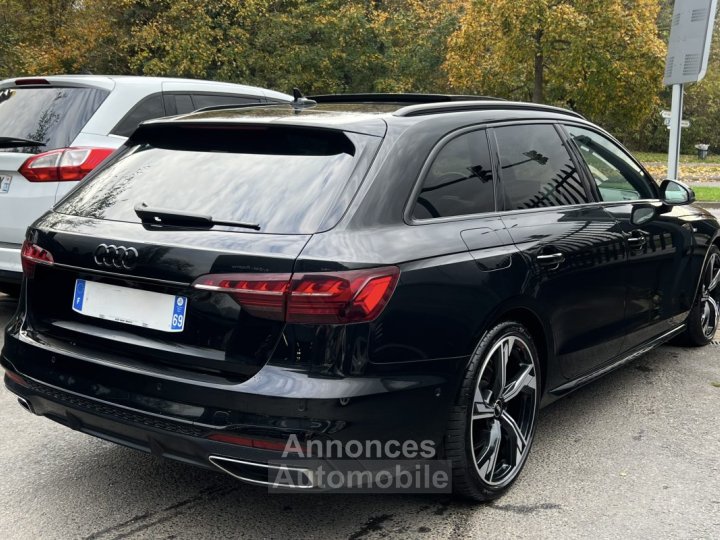Audi A4 V (2) AVANT / BREAK COMPETITION S-LINE 40 TDI 20 204 Cv HYBRID S TRONIC 7 - GARANTIE 1 AN - 4