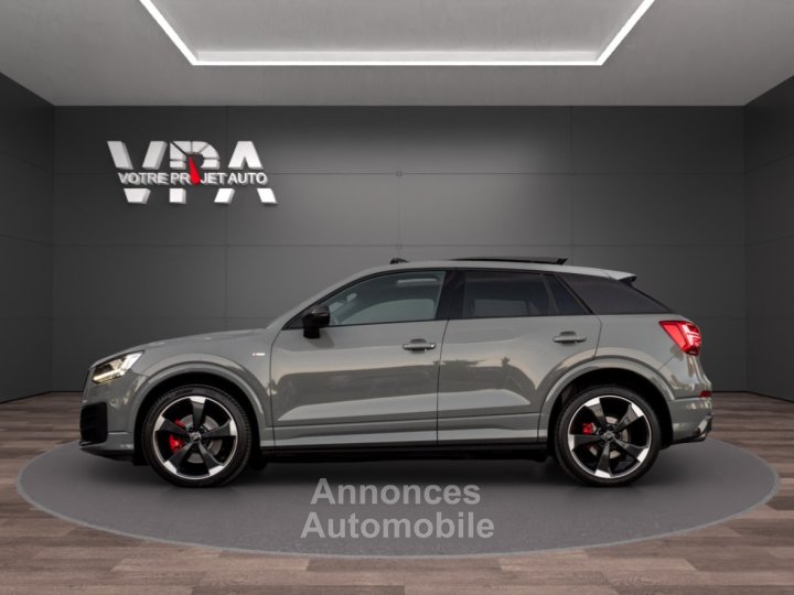 Audi Q2 20 TFSI 190 ch Quattro S‑Line - Carplay - Pack Hiver - Toit Ouvrant - Virtual Cockpit - 4