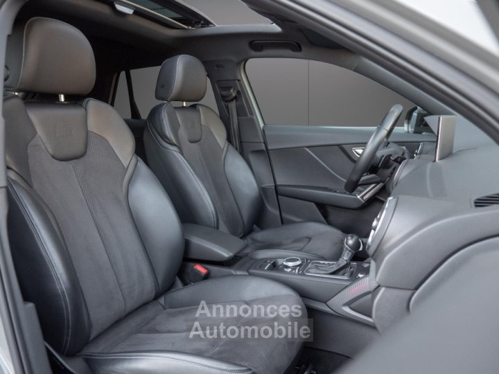 Audi Q2 20 TFSI 190 ch Quattro S‑Line - Carplay - Pack Hiver - Toit Ouvrant - Virtual Cockpit - 10