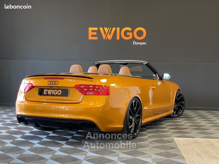 Audi RS5 cabriolet 42l fsi 450ch quattro s-tronic bva ligne sur mesure admission eventuri - 2