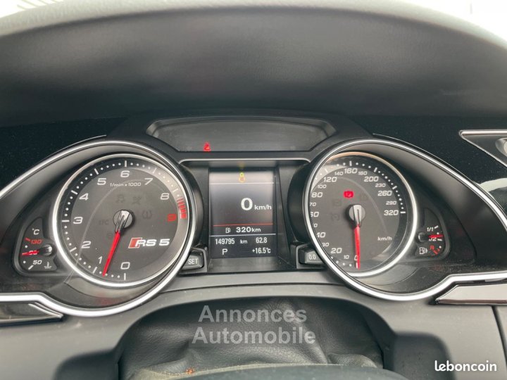 Audi RS5 cabriolet 42l fsi 450ch quattro s-tronic bva ligne sur mesure admission eventuri - 11