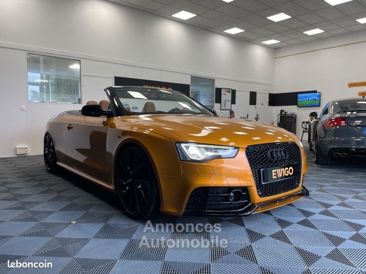 Audi RS5 cabriolet 42l fsi 450ch quattro s-tronic bva ligne sur mesure admission eventuri - 16
