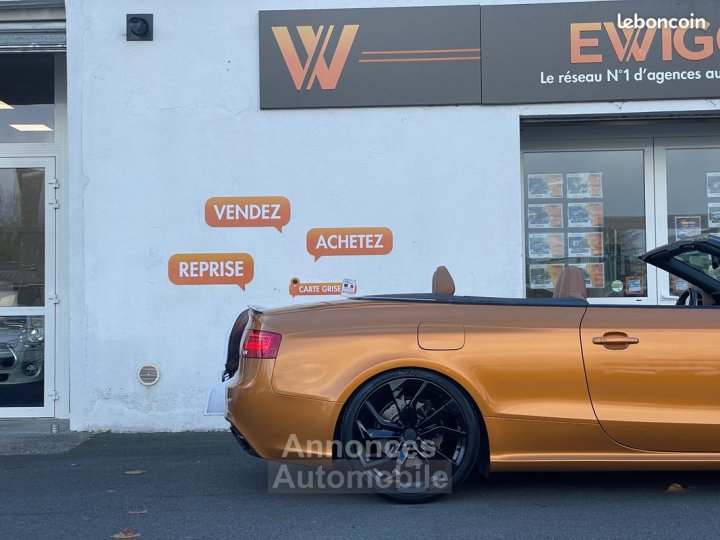 Audi RS5 cabriolet 42l fsi 450ch quattro s-tronic bva ligne sur mesure admission eventuri - 26