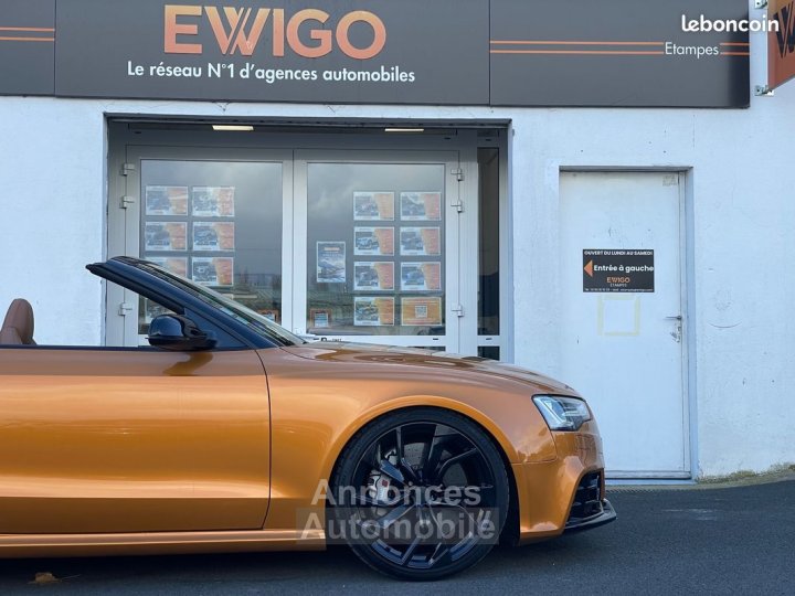 Audi RS5 cabriolet 42l fsi 450ch quattro s-tronic bva ligne sur mesure admission eventuri - 28
