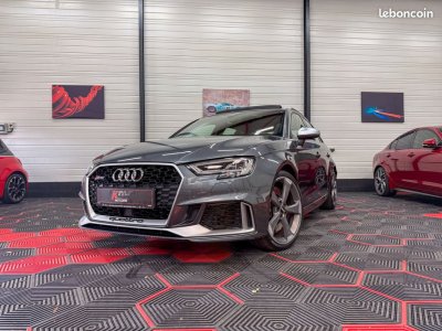 Audi RS3 DAZA 8V2 25 TFSI 400 S-Tronic &ndash; 1&egrave;re main Suivi complet Full options Pack Alu B&O Toit pano   - 1
