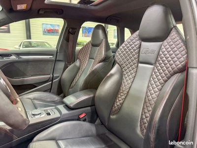Audi RS3 DAZA 8V2 25 TFSI 400 S-Tronic &ndash; 1&egrave;re main Suivi complet Full options Pack Alu B&O Toit pano   - 4