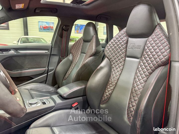 Audi RS3 DAZA 8V2 25 TFSI 400 S-Tronic &ndash; 1&egrave;re main Suivi complet Full options Pack Alu B&O Toit pano - 4
