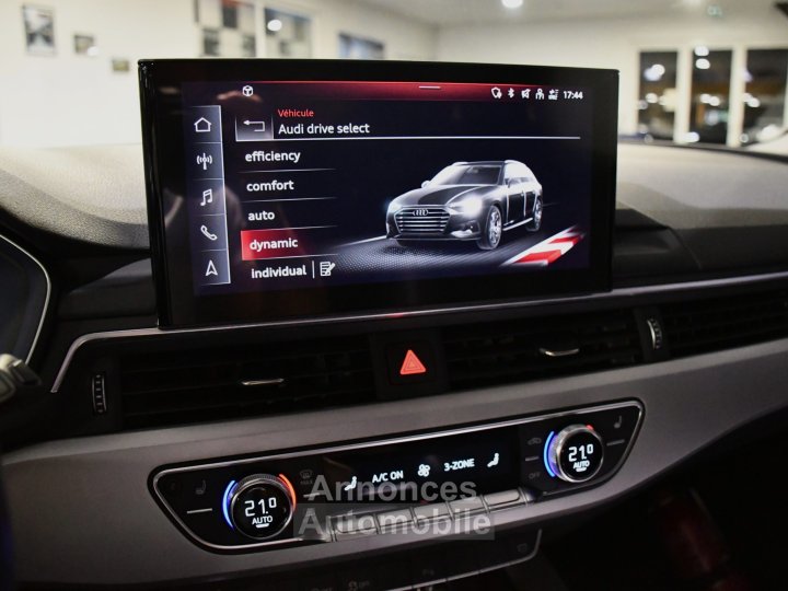 Audi A4 Avant Business 35 TDI 163 Tiptronic 7 GPS Hayon Cuir Virtual Pr&eacute; Sense Efficience TO JA 18 - 20