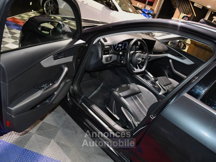Audi A4 Avant Business 35 TDI 163 Tiptronic 7 GPS Hayon Cuir Virtual Pr&eacute; Sense Efficience TO JA 18 - 21