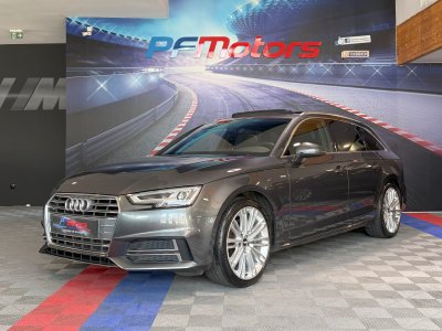 Audi A4 Avant S-Line 40 TDI 190 GPS BVA Virtual TO Cam&eacute;ra Attelage Cuir Alcantara pr&eacute; sense regulateur Clim tri LED Hayon Car Play JA 19   - 1