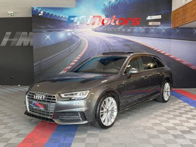 Audi A4 Avant S-Line 40 TDI 190 GPS BVA Virtual TO Cam&eacute;ra Attelage Cuir Alcantara pr&eacute; sense regulateur Clim tri LED Hayon Car Play JA 19   - 6