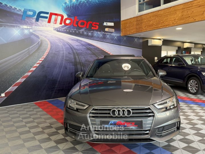 Audi A4 Avant S-Line 40 TDI 190 GPS BVA Virtual TO Cam&eacute;ra Attelage Cuir Alcantara pr&eacute; sense regulateur Clim tri LED Hayon Car Play JA 19 - 7