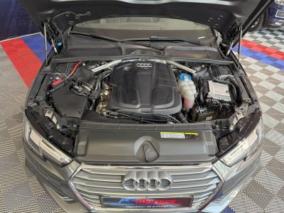 Audi A4 Avant S-Line 40 TDI 190 GPS BVA Virtual TO Cam&eacute;ra Attelage Cuir Alcantara pr&eacute; sense regulateur Clim tri LED Hayon Car Play JA 19   - 11